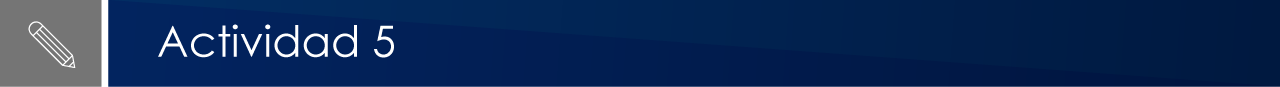 Actividad 5