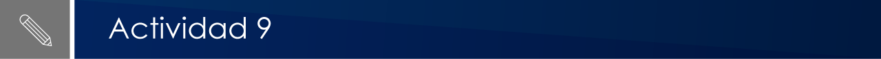 Actividad 9