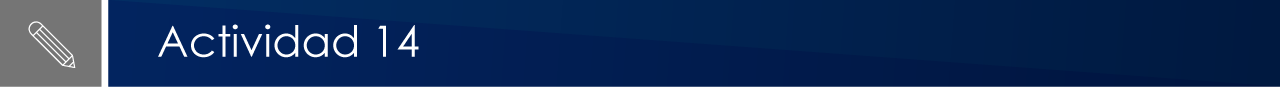 Actividad 14