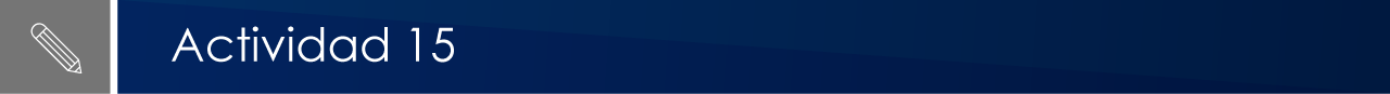 Actividad 15